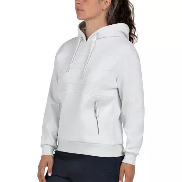 Bullpadel Eolia Kapuzenpullover Damen Wei&szlig;