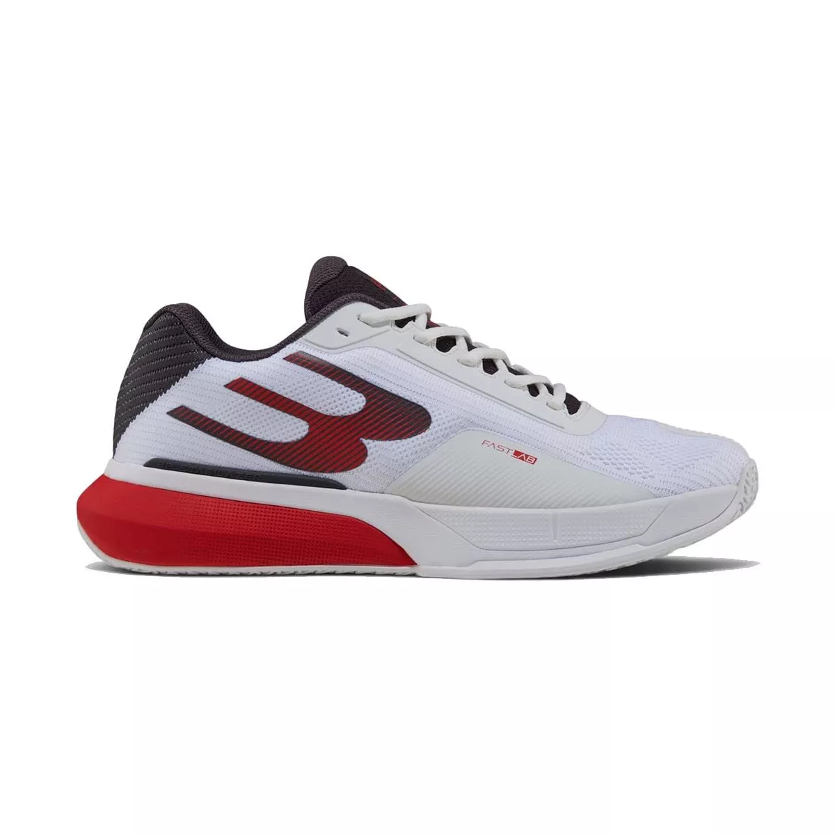 Bullpadel Neuron 26I Padelschuhe Wei&szlig; / Rot