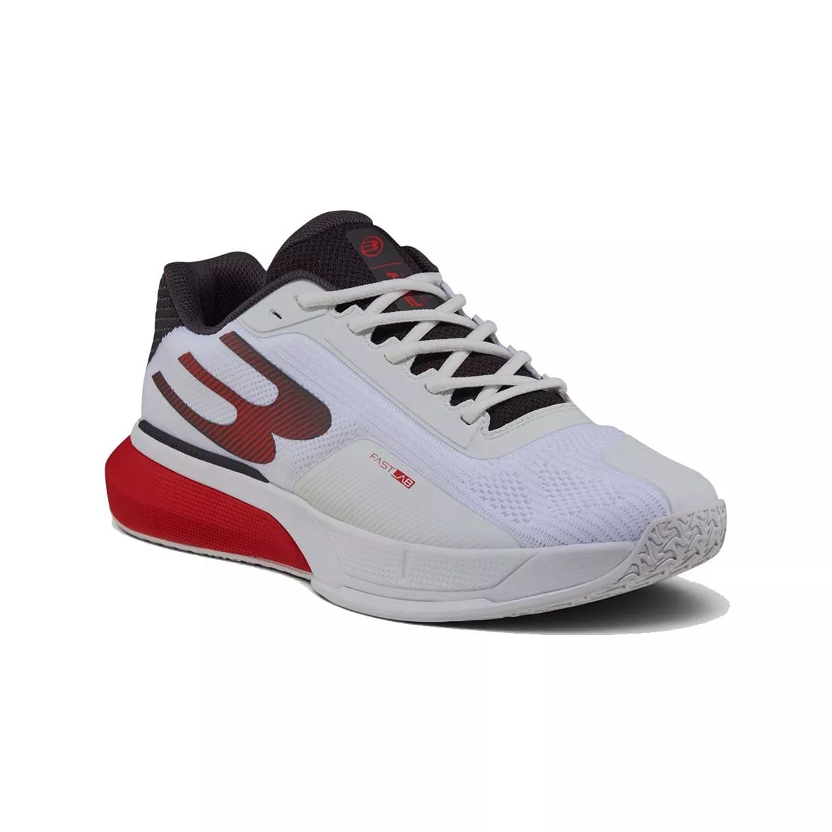 Bullpadel Neuron 26I Padelschuhe Wei&szlig; / Rot