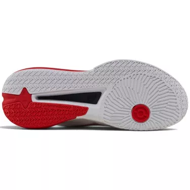 Bullpadel Neuron 26I Padelschuhe Wei&szlig; / Rot