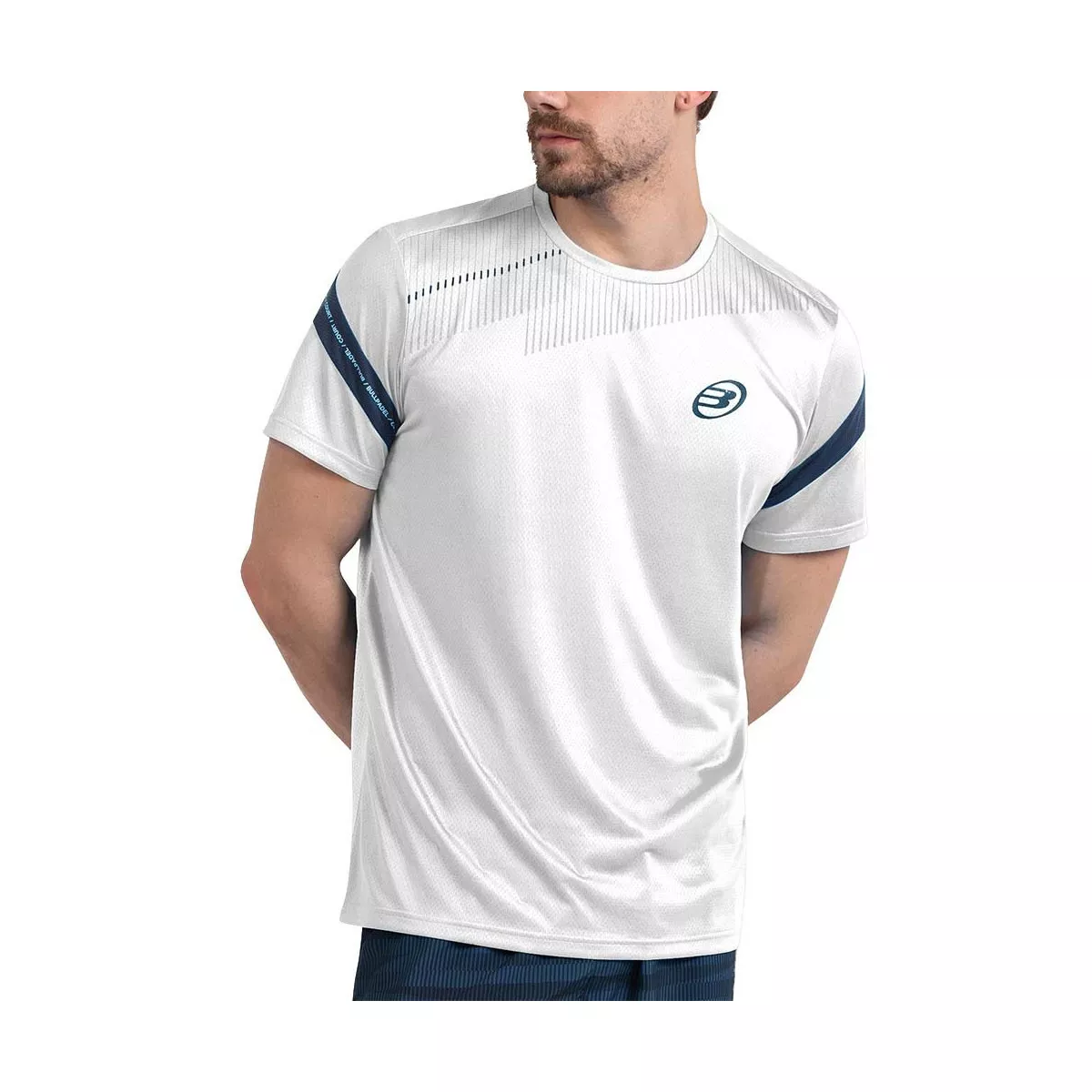 Bullpadel Casul T-Shirt Wei&szlig;