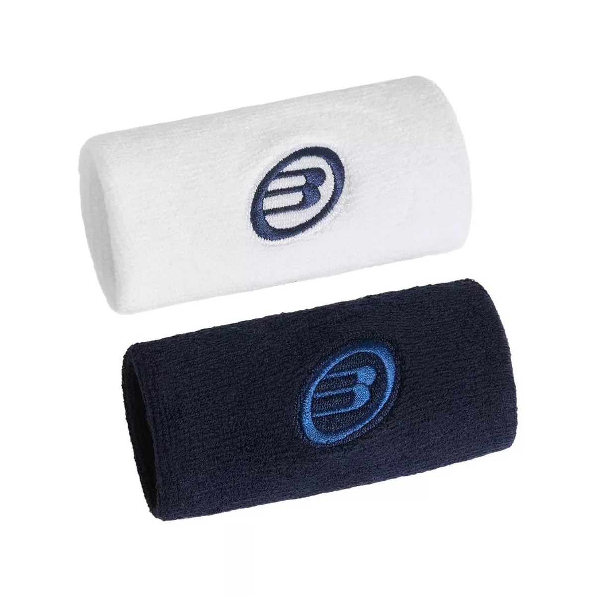 Bullpadel BPMU262I Schwei&szlig;band Wei&szlig; / Marineblau 2er-Pack