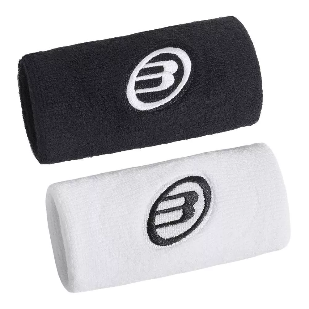 Bullpadel BPMU262I Schwei&szlig;band Schwarz / Wei&szlig; 2er-Pack