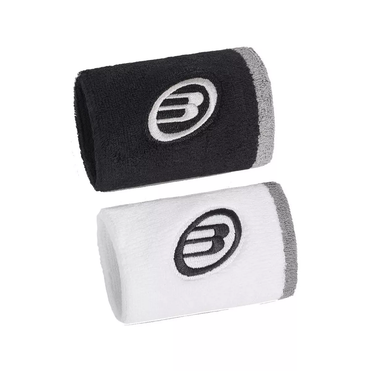 Bullpadel BPMU266I Schwei&szlig;band Wei&szlig; / Schwarz 2er-Pack