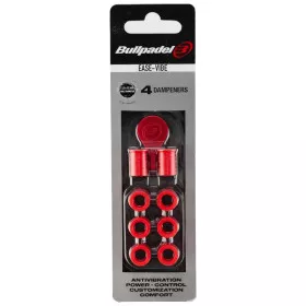 Bullpadel Ease Vibe Vibrationsd&auml;mpfer 4er-Pack Rot