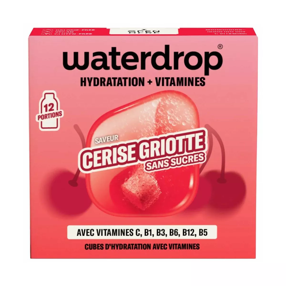 Waterdrop Microdrink Sauerkirsche 12er-Pack
