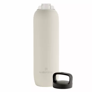 Waterdrop Thermo Trinkflasche Cremewei&szlig;