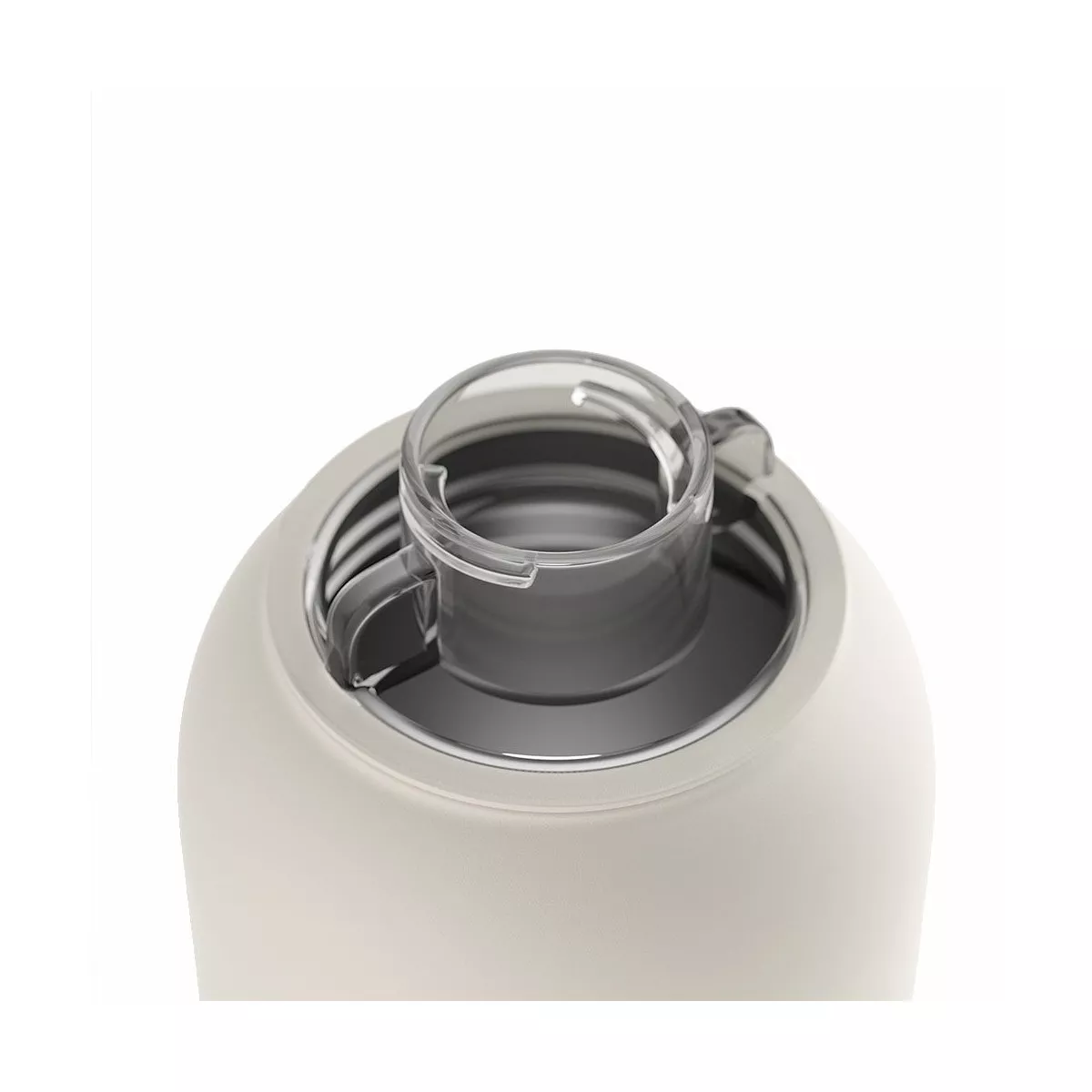 Waterdrop Thermo Trinkflasche Cremewei&szlig;