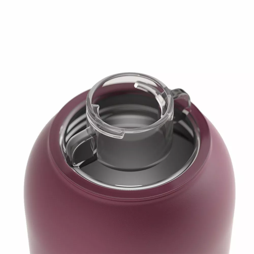 Waterdrop Thermo Trinkflasche Bordeaux