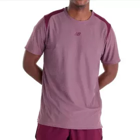 New Balance Tournament NYC T-Shirt Rosa / Bordeaux