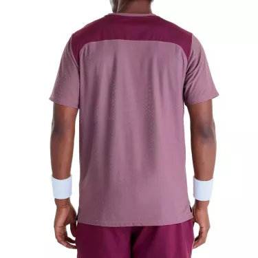 New Balance Tournament NYC T-Shirt Rosa / Bordeaux