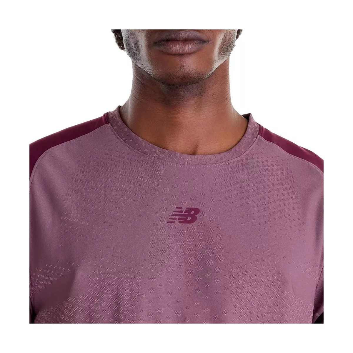 New Balance Tournament NYC T-Shirt Rosa / Bordeaux