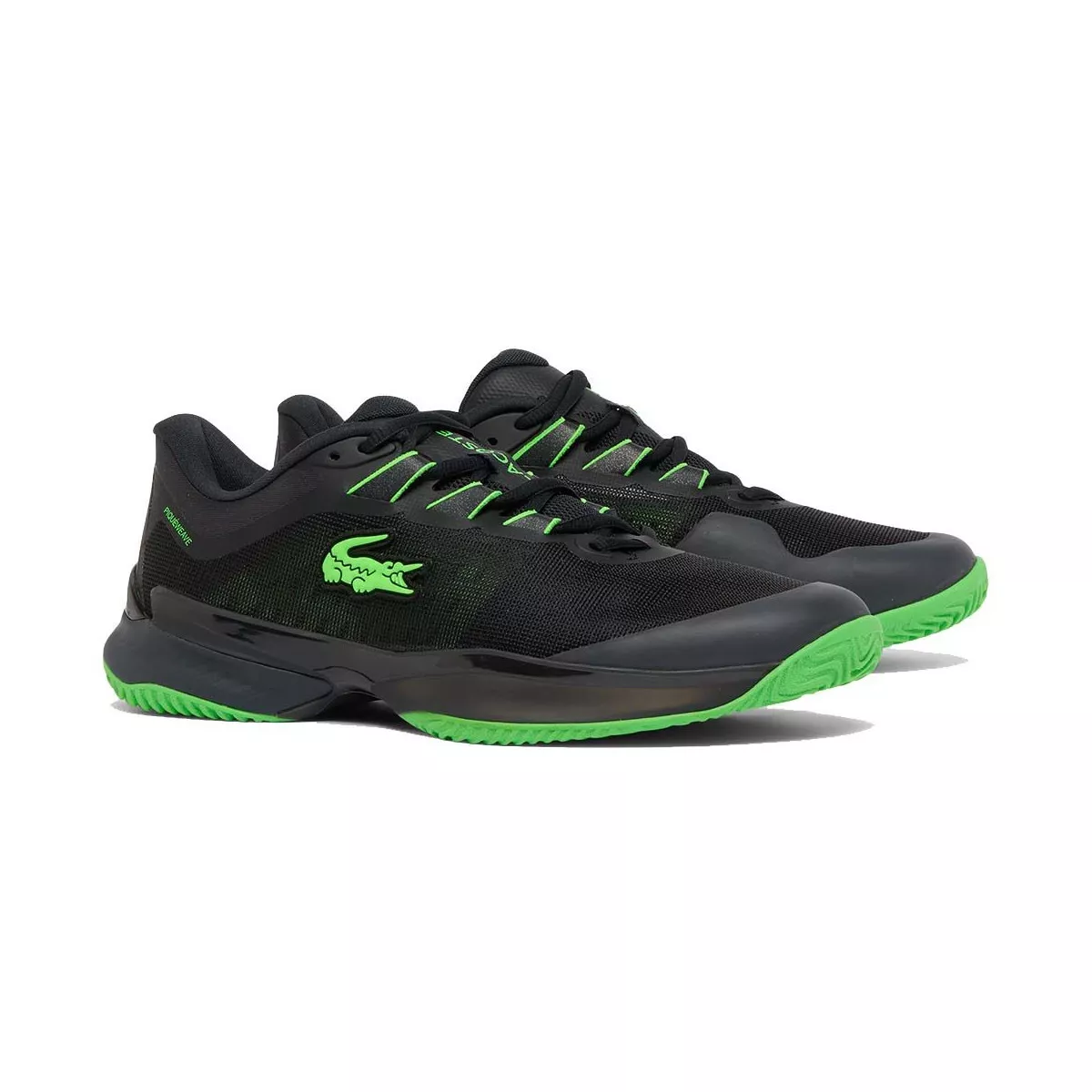 Lacoste AG-LT Ultra Tennisschuhe Clay Schwarz / Gr&uuml;n