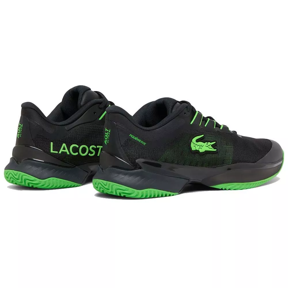 Lacoste AG-LT Ultra Tennisschuhe Clay Schwarz / Gr&uuml;n