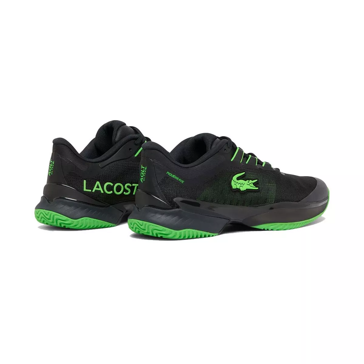 Lacoste AG-LT Ultra Tennisschuhe Clay Schwarz / Gr&uuml;n