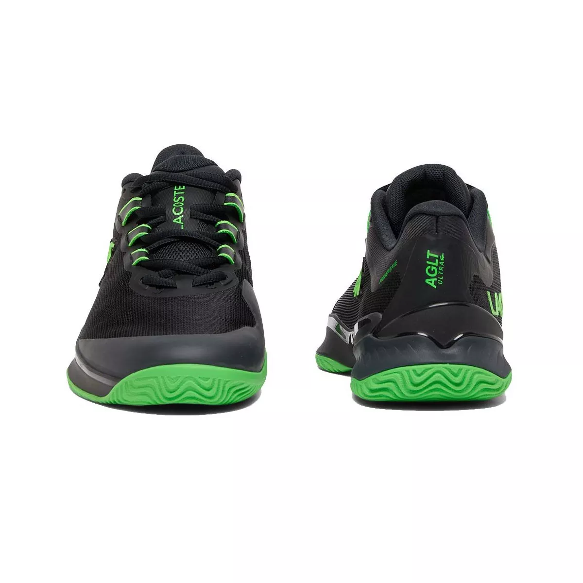 Lacoste AG-LT Ultra Tennisschuhe Clay Schwarz / Gr&uuml;n