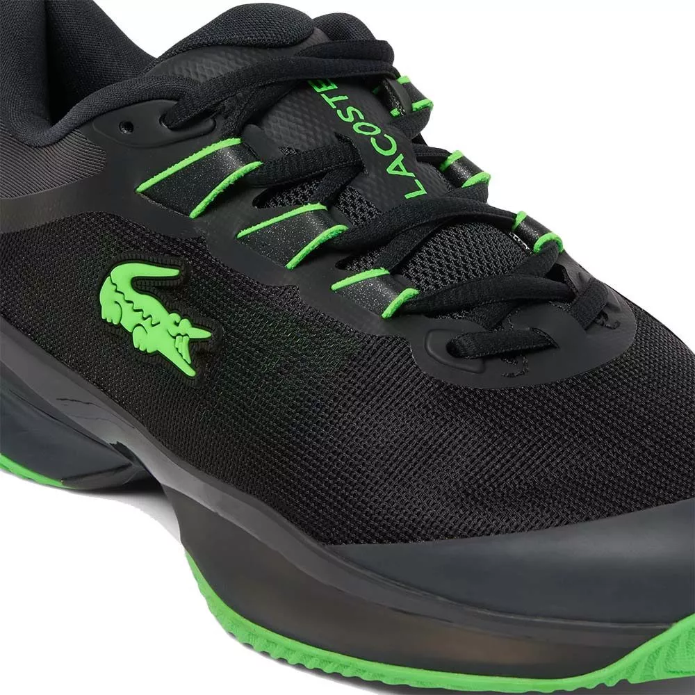 Lacoste AG-LT Ultra Tennisschuhe Clay Schwarz / Gr&uuml;n