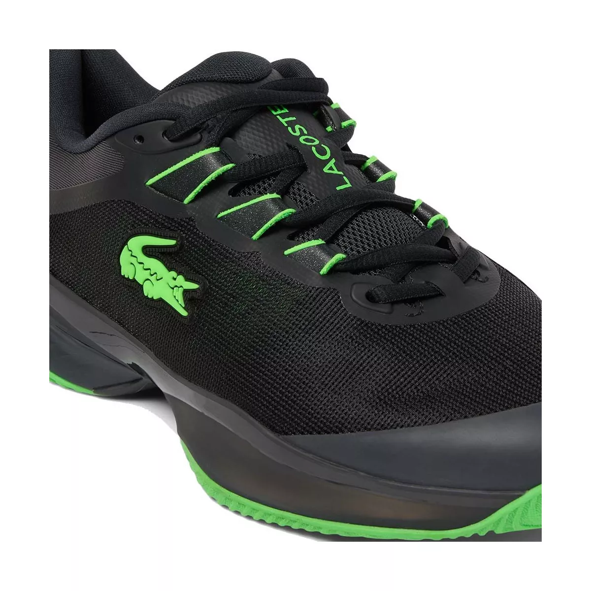 Lacoste AG-LT Ultra Tennisschuhe Clay Schwarz / Gr&uuml;n