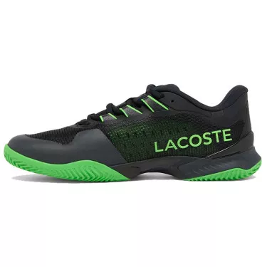 Lacoste AG-LT Ultra Tennisschuhe Clay Schwarz / Gr&uuml;n