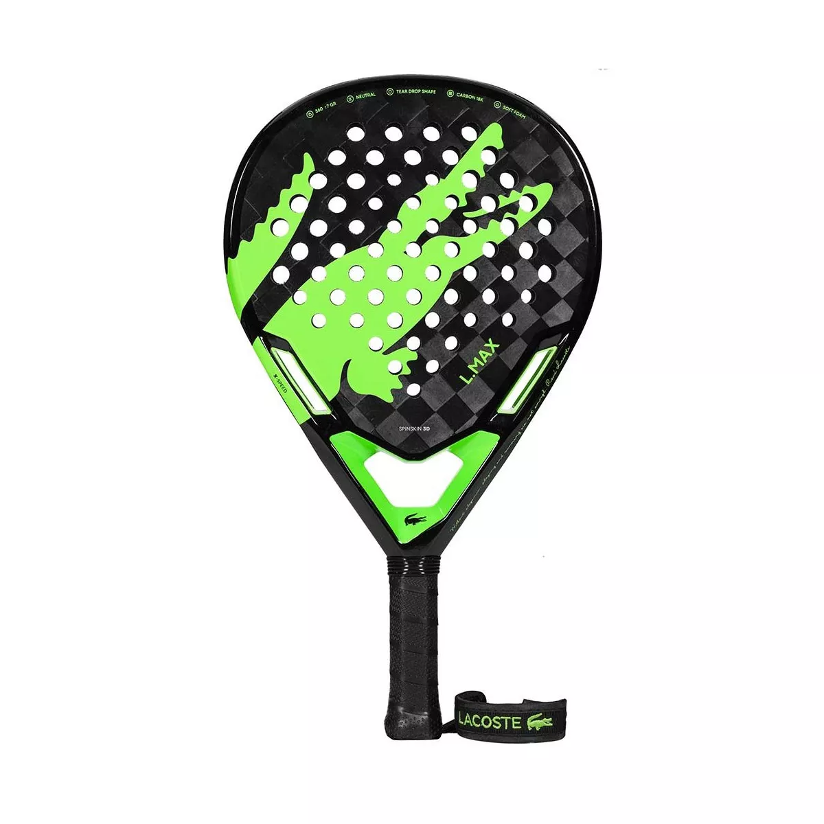 Lacoste L-Max Padelschl&auml;ger