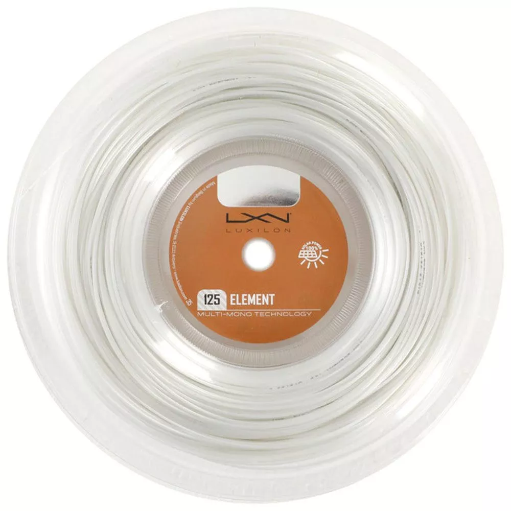 Luxilon Element Saitenrolle Wei&szlig; 200 m