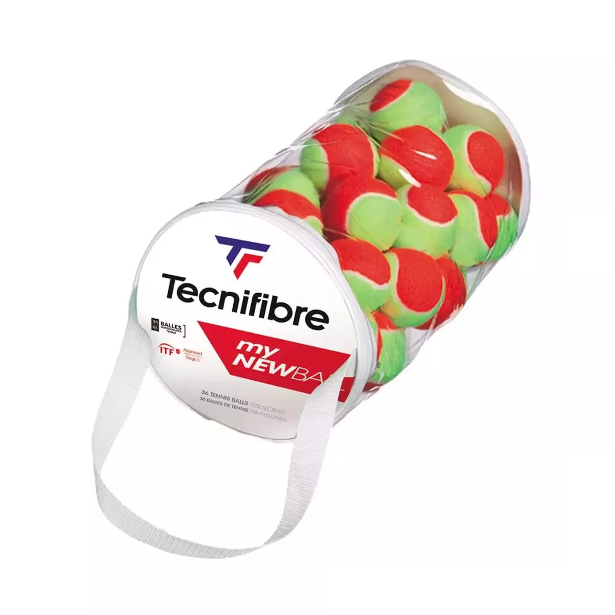 Tecnifibre My New Ball Lernb&auml;lle 36er-Beutel