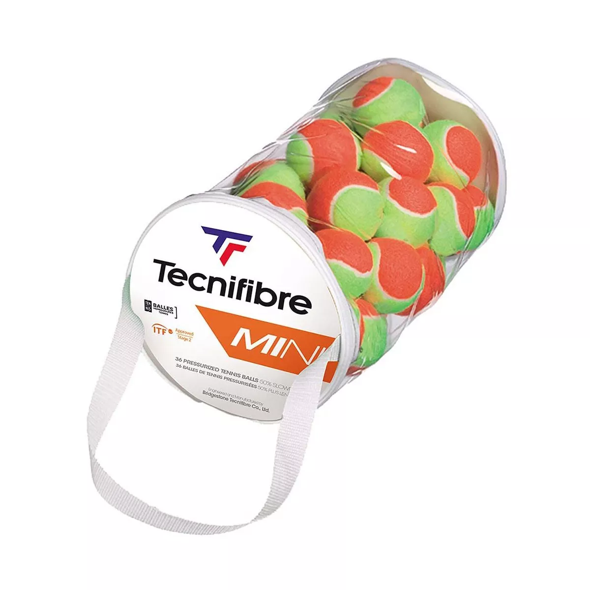 Tecnifibre Mini-Tennis Lernb&auml;lle 36er-Beutel