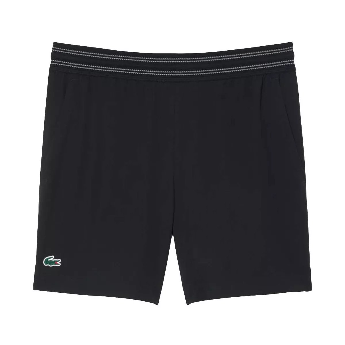 Lacoste Tennis Ultra Dry Reflektierender Short Schwarz