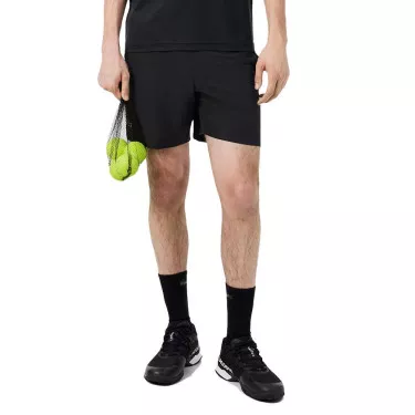 Lacoste Tennis Ultra Dry Reflektierender Short Schwarz