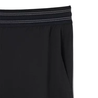 Lacoste Tennis Ultra Dry Reflektierender Short Schwarz