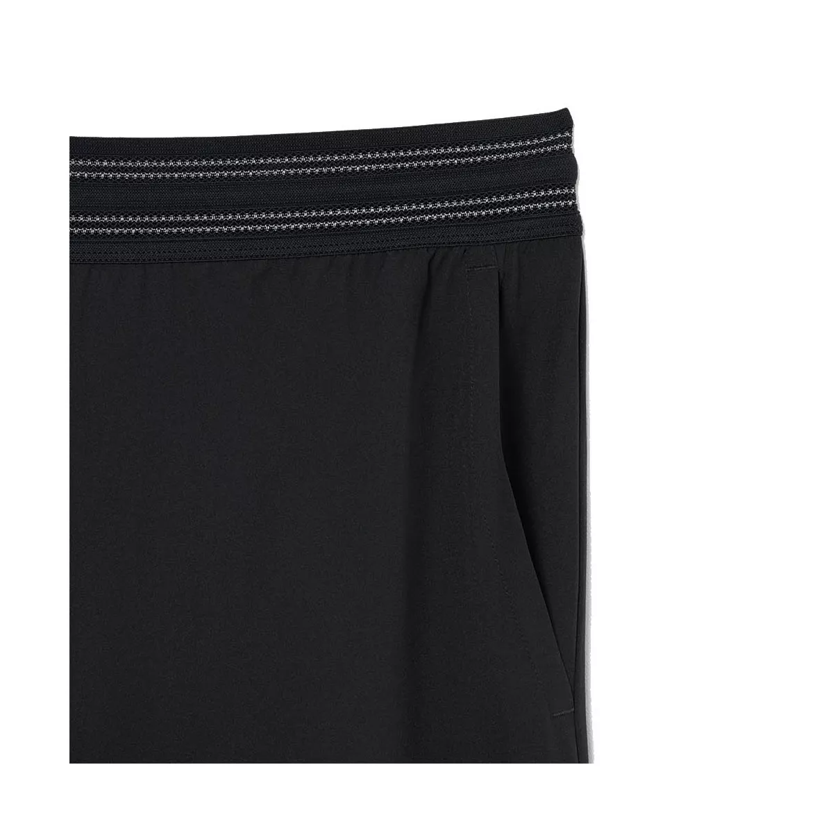 Lacoste Tennis Ultra Dry Reflektierender Short Schwarz