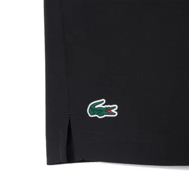 Lacoste Tennis Ultra Dry Reflektierender Short Schwarz