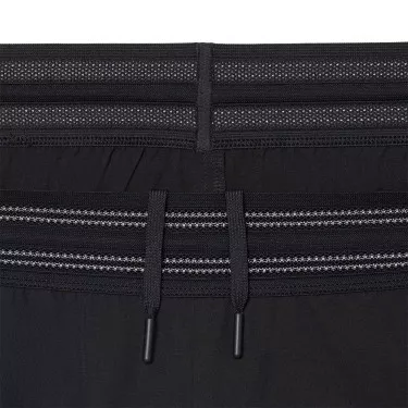 Lacoste Tennis Ultra Dry Reflektierender Short Schwarz