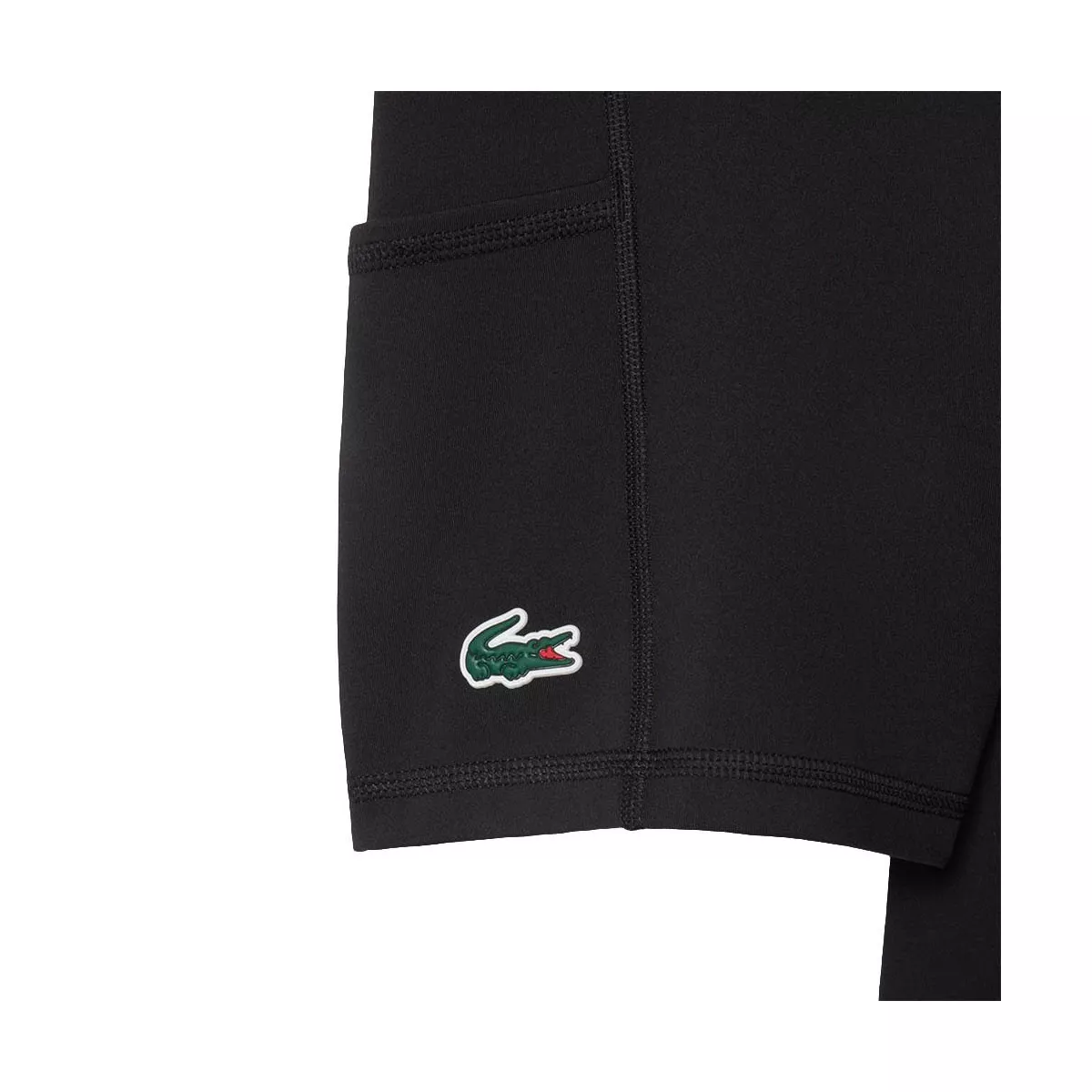 Lacoste Tennis Plisseekleid Stretch Schwarz