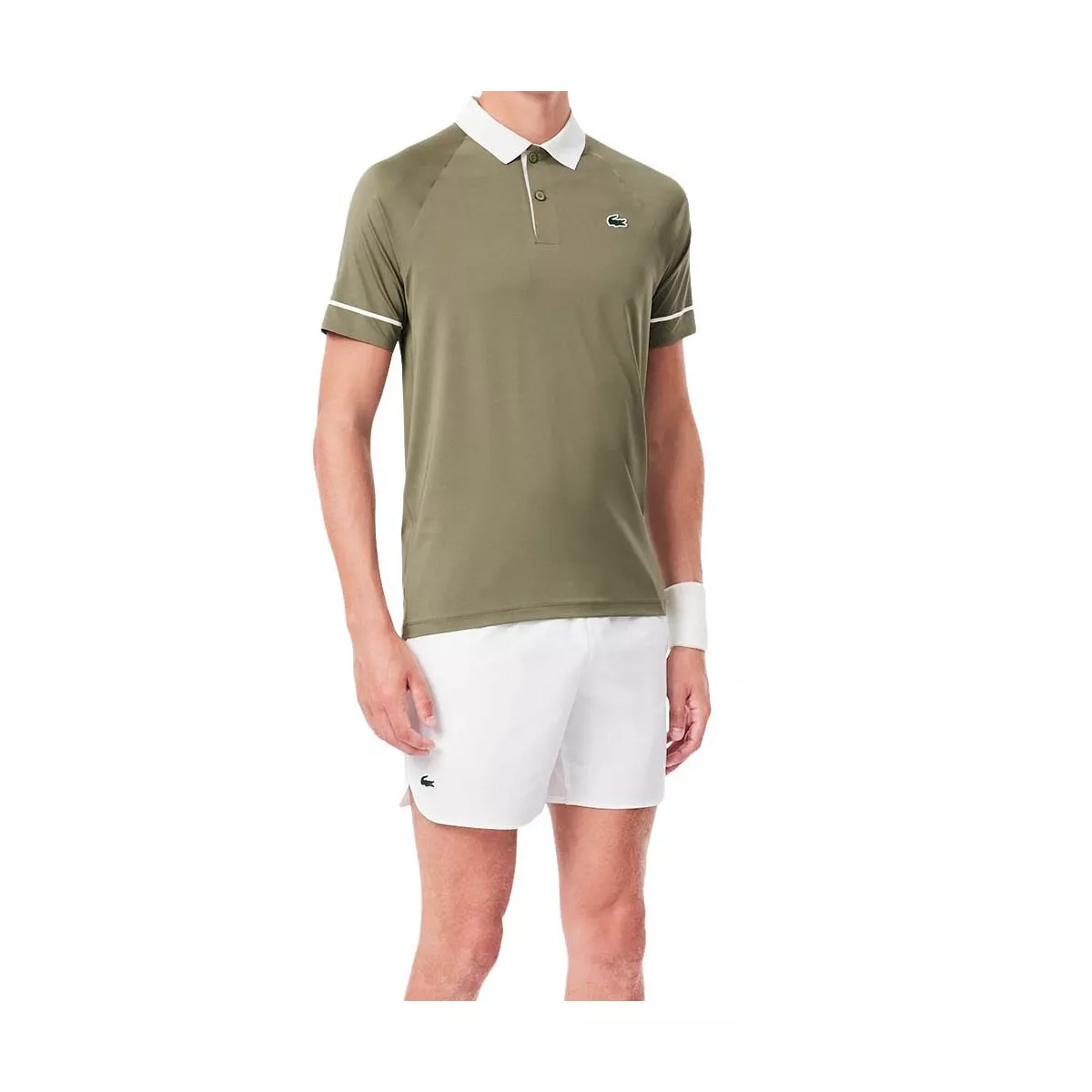 Lacoste Tennis x Novak Djokovic On Court Short Wei&szlig;
