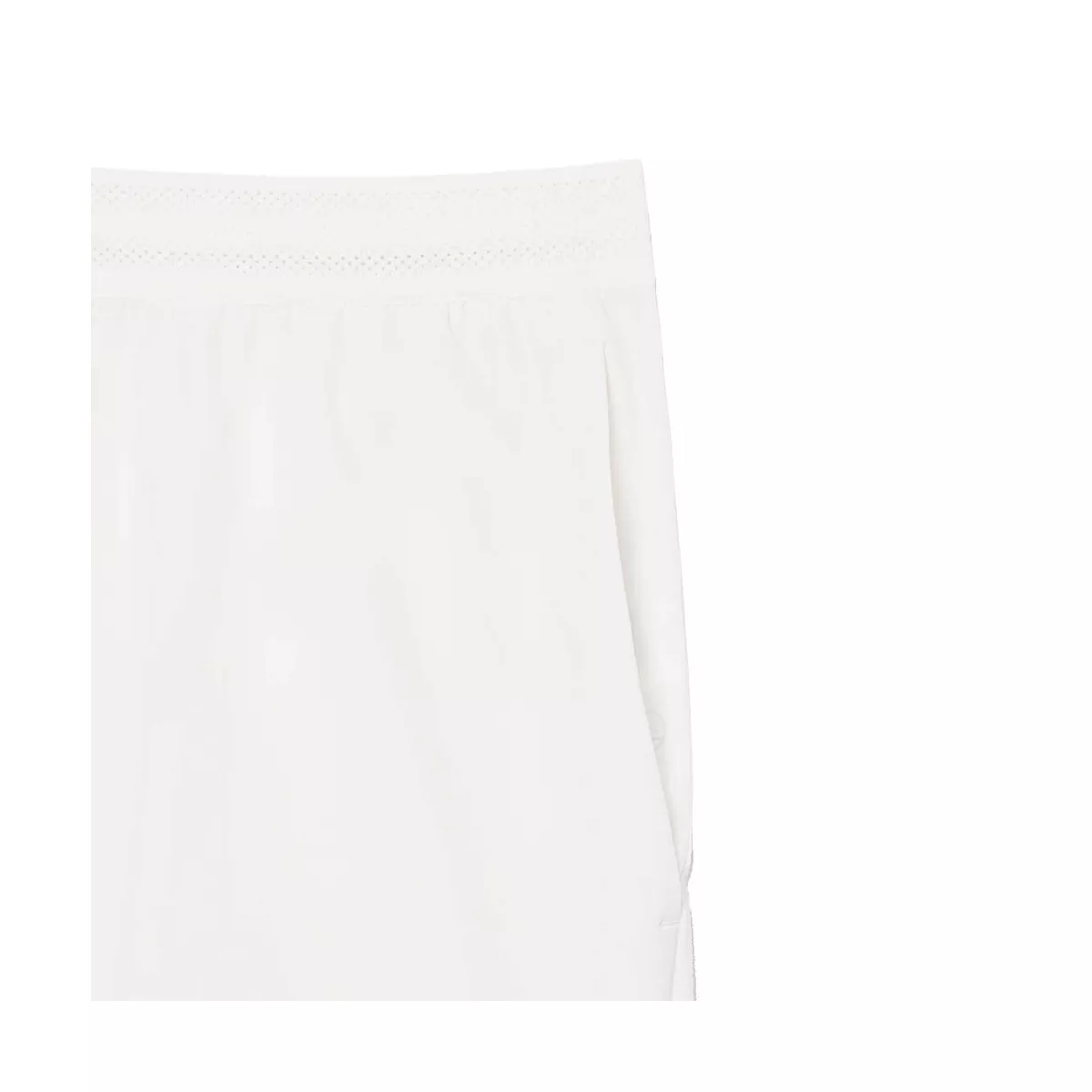 Lacoste Tennis x Novak Djokovic On Court Short Wei&szlig;