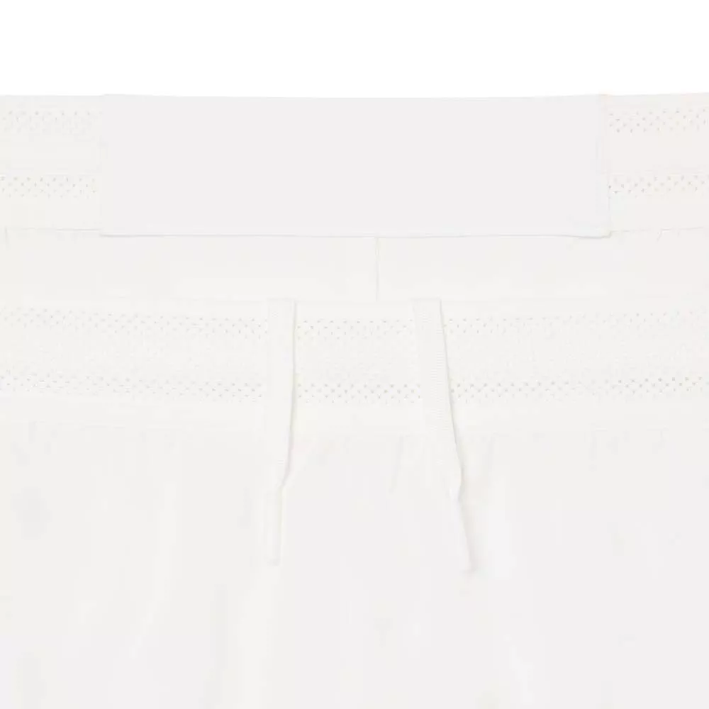 Lacoste Tennis x Novak Djokovic On Court Short Wei&szlig;