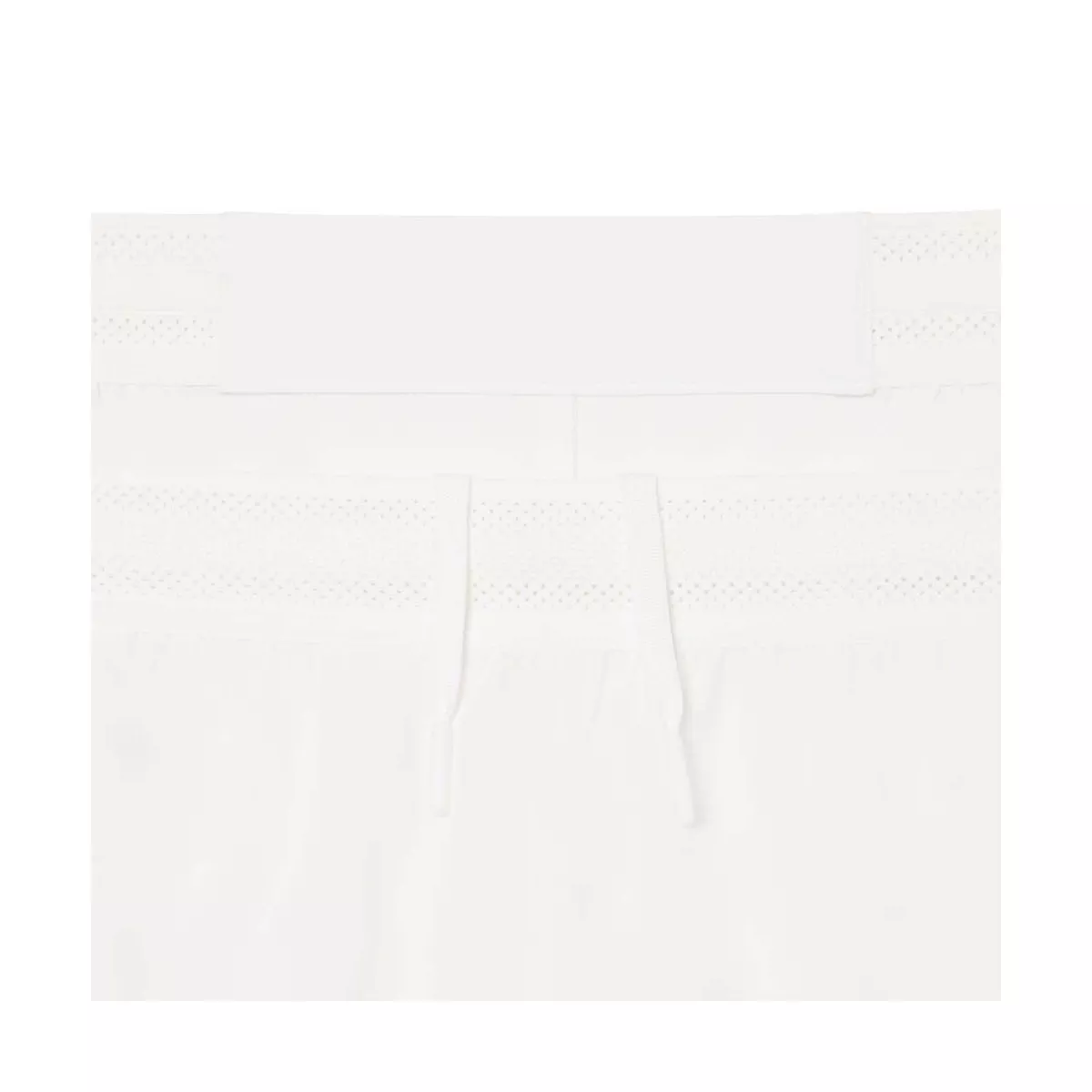 Lacoste Tennis x Novak Djokovic On Court Short Wei&szlig;