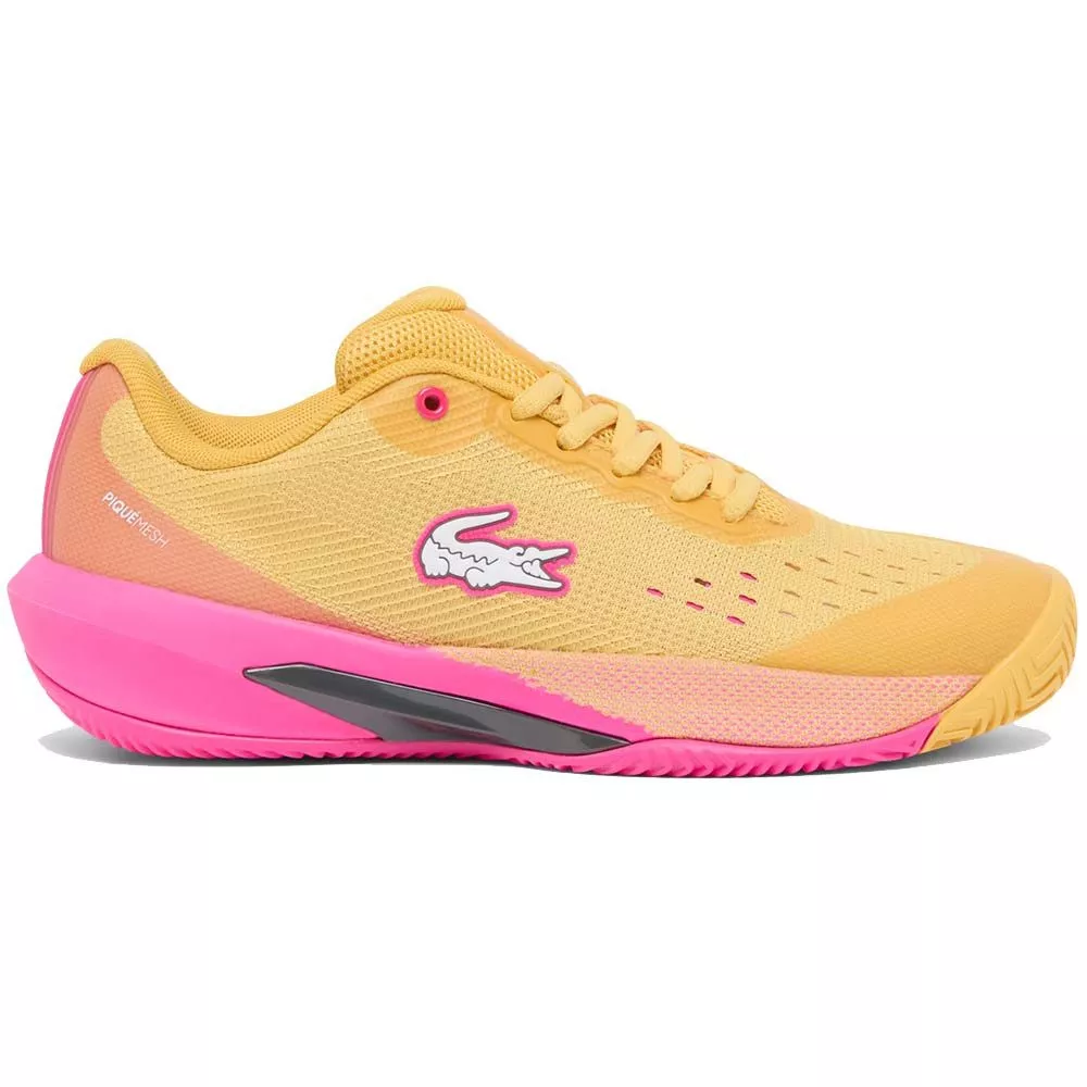 Lacoste AG-LT Evo Tennisschuhe Damen Gelb / Rosa