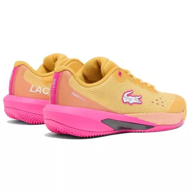 Lacoste AG-LT Evo Tennisschuhe Damen Gelb / Rosa