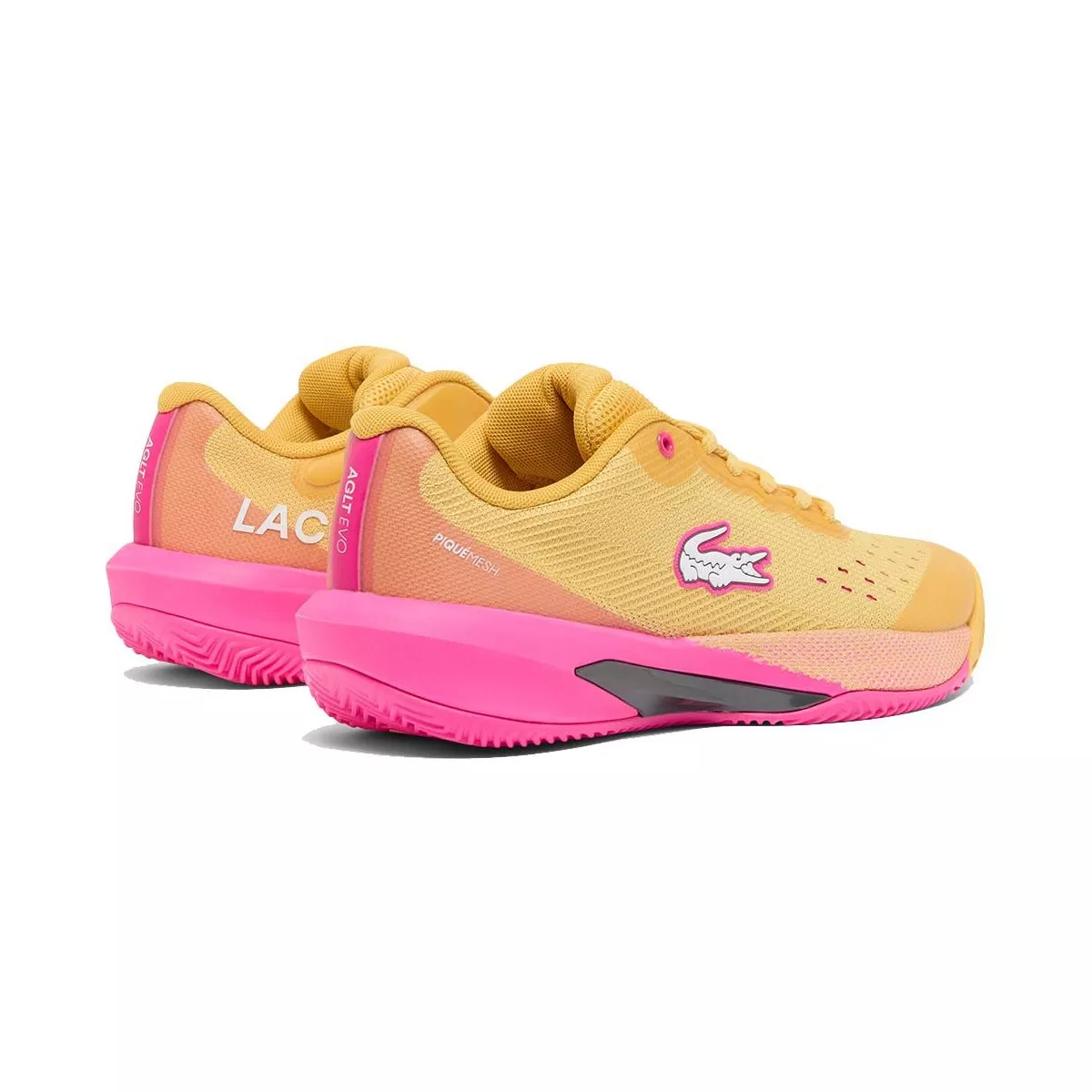 Lacoste AG-LT Evo Tennisschuhe Damen Gelb / Rosa