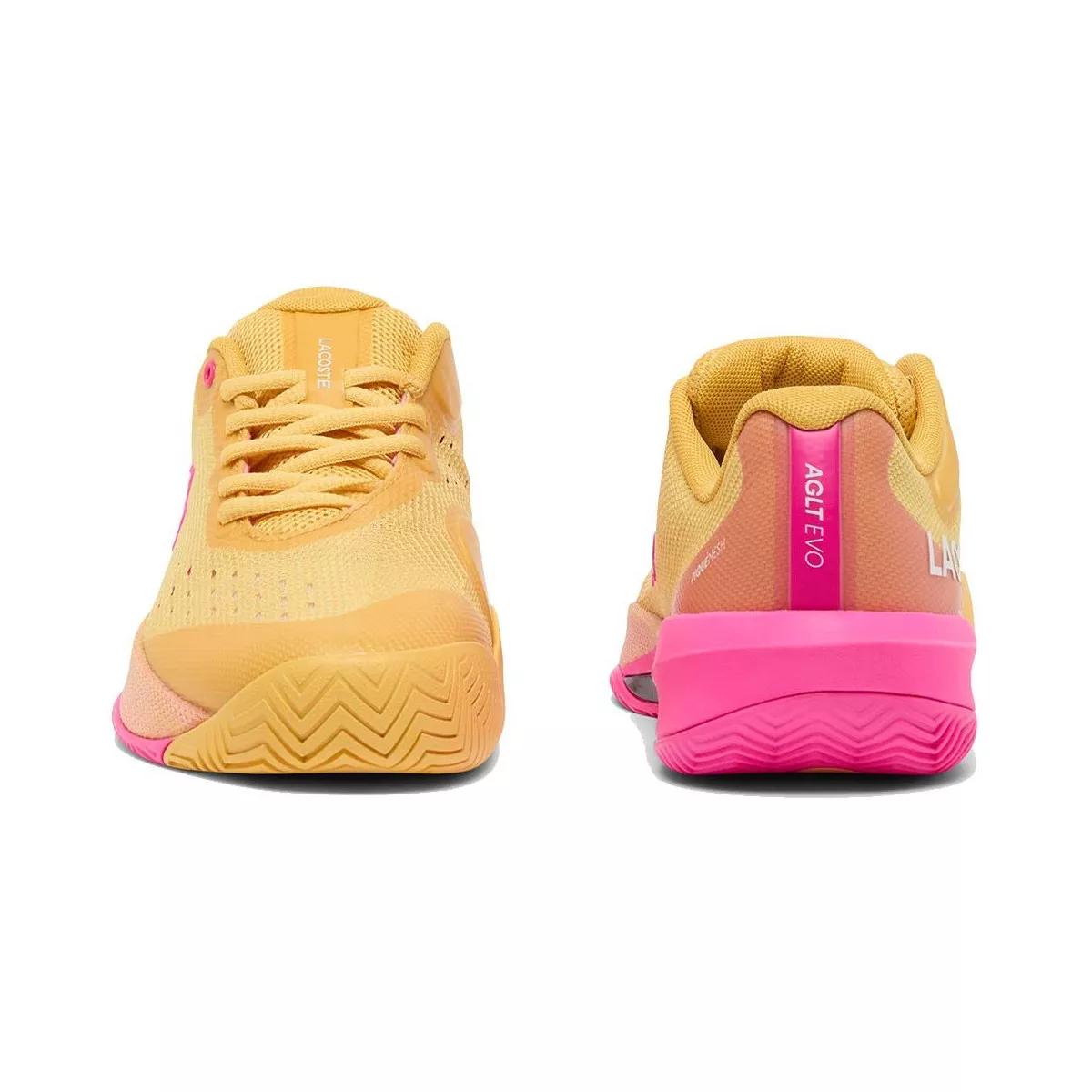 Lacoste AG-LT Evo Tennisschuhe Damen Gelb / Rosa