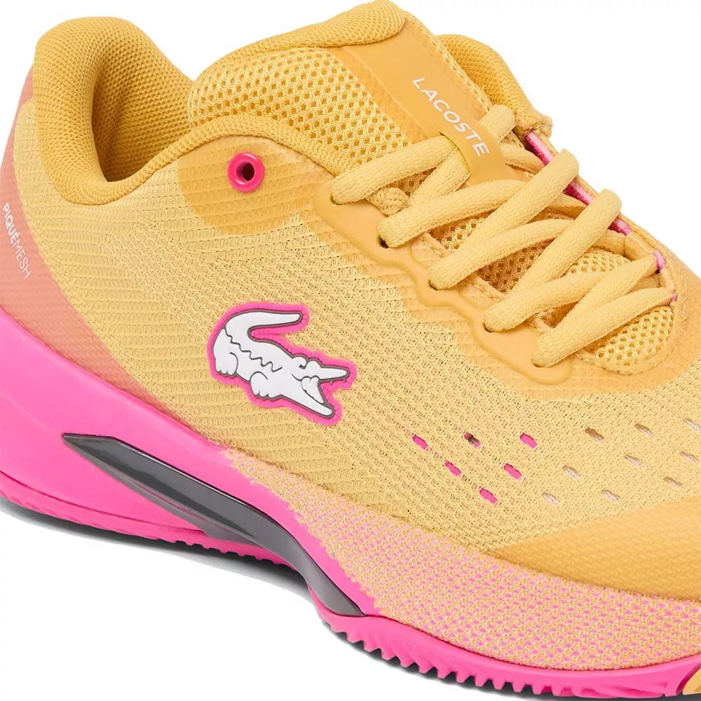 Lacoste AG-LT Evo Tennisschuhe Damen Gelb / Rosa