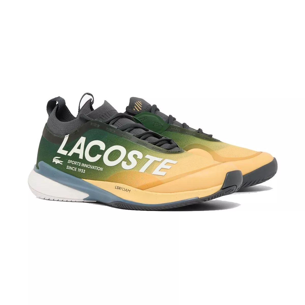 Lacoste AG-LT Lite Tennisschuhe Gr&uuml;n / Gelb