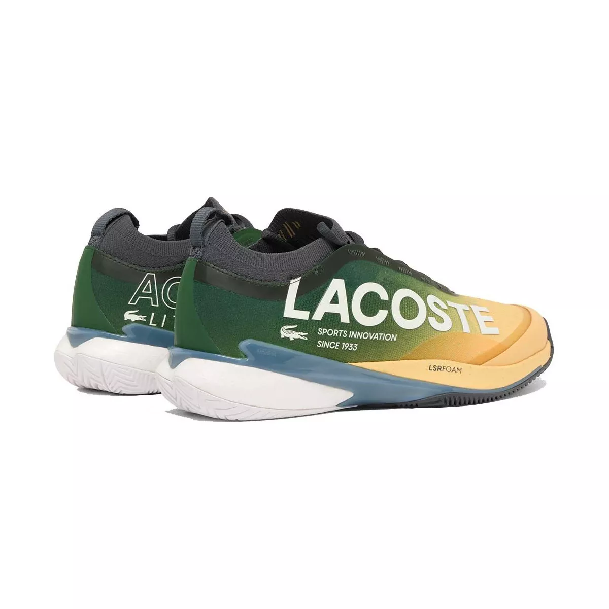 Lacoste AG-LT Lite Tennisschuhe Gr&uuml;n / Gelb