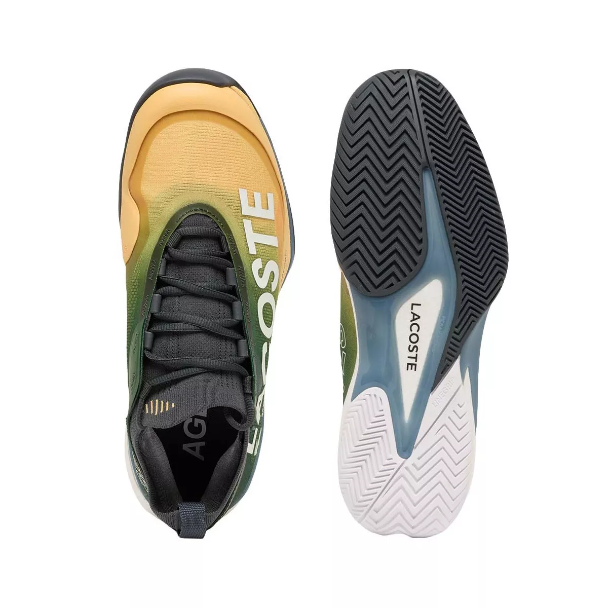 Lacoste AG-LT Lite Tennisschuhe Gr&uuml;n / Gelb