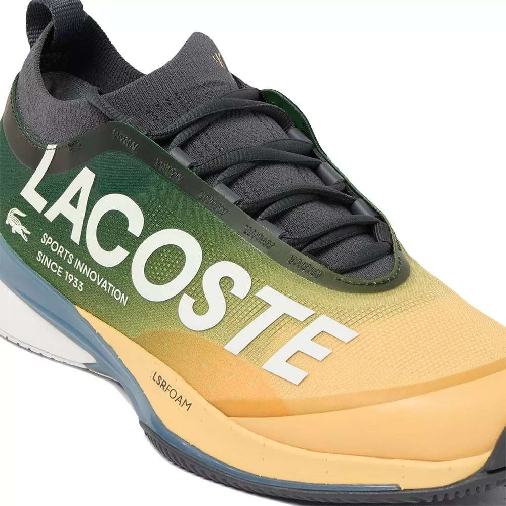 Lacoste AG-LT Lite Tennisschuhe Gr&uuml;n / Gelb