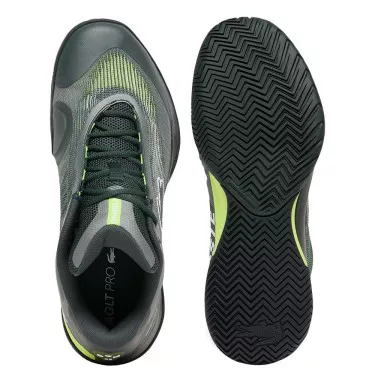 Lacoste AG-LT Pro x Daniil Medwedew Tennisschuhe Dunkelgr&uuml;n