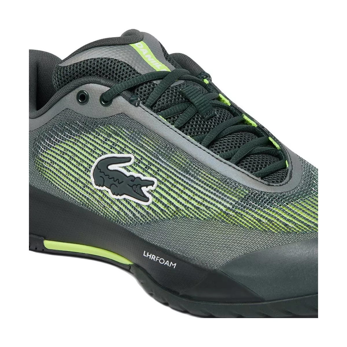 Lacoste AG-LT Pro x Daniil Medwedew Tennisschuhe Dunkelgr&uuml;n