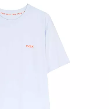 Nox Team 26 Padel T-Shirt Wei&szlig;
